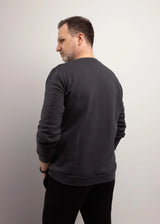 Crewneck pour homme en bambou, éco-responsable fait au Québec, vêtement de yoga, détente et méditation