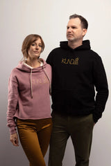 Hoodies pour homme et pour femme, marque québécoise mode consciente, Logo Kunda éveil de la kundalini
