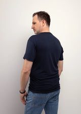 T-shirt de détente en bambou pour homme, éco-responsable et fait au Canada, vêtement de yoga et méditation