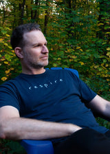 T-shirt de détente en bambou ultra confortable, fait au Canada, vêtement éco-responsable pour homme