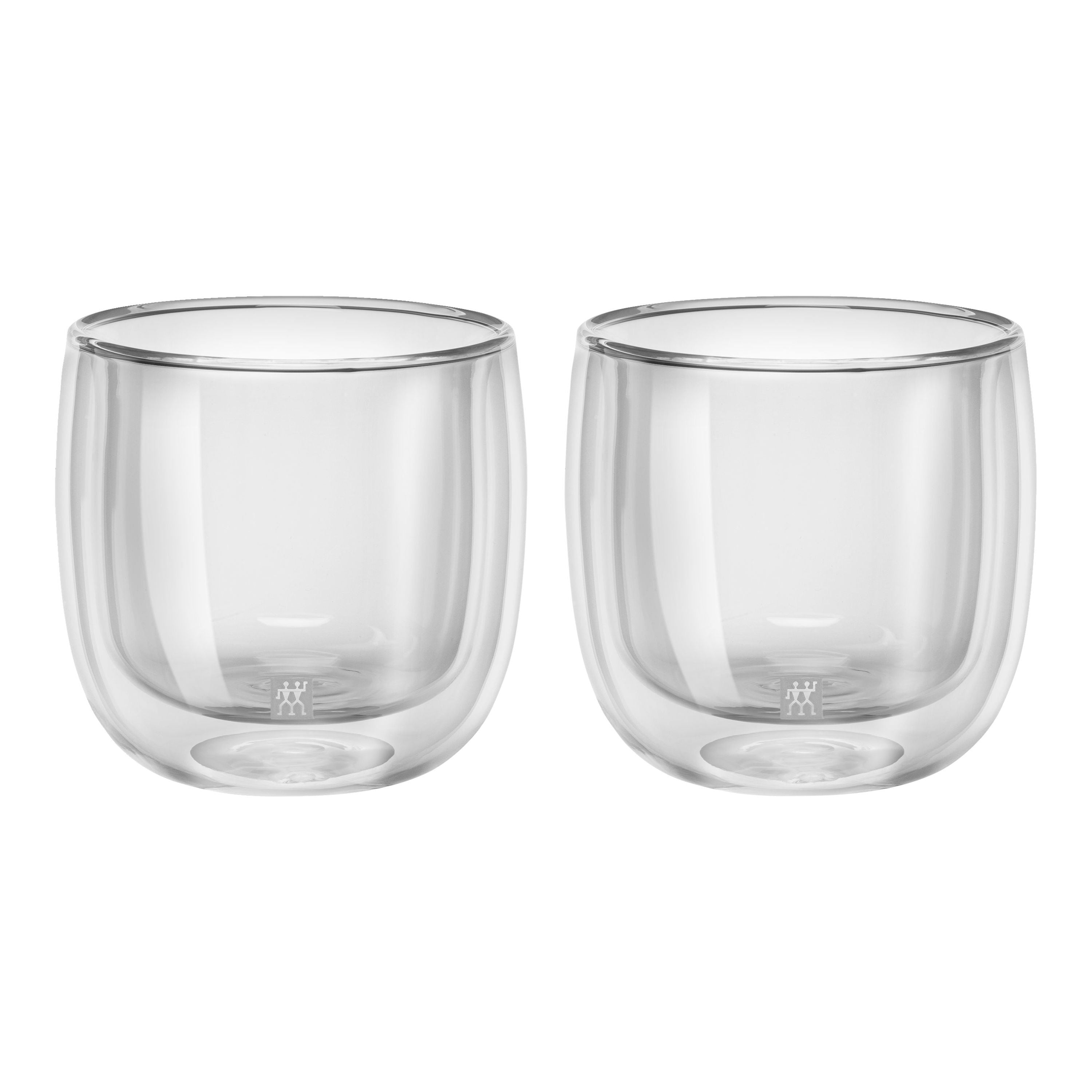 Ensemble de 2 tasses en verre à double paroi Zwilling pour tisane, cacao, matcha, thé, café