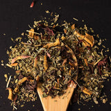 Tisane en vrac 8lunes Belle : pomme cannelle hibiscus