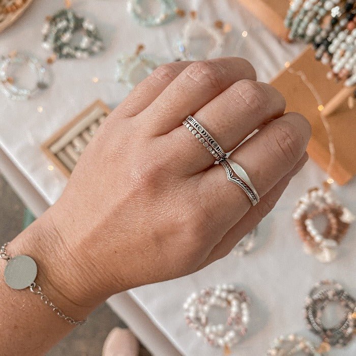Bague en argent EDEN