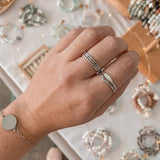 Bague en argent EDEN