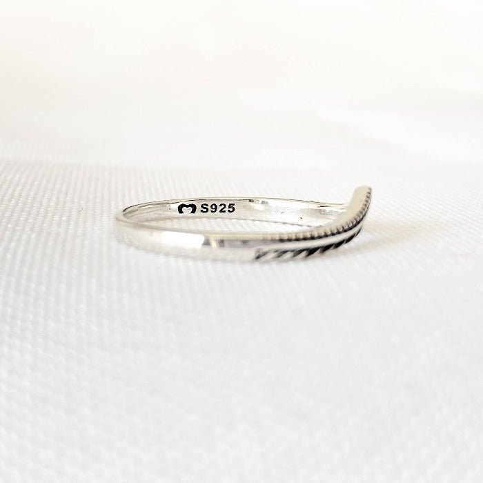 Bague en argent EDEN