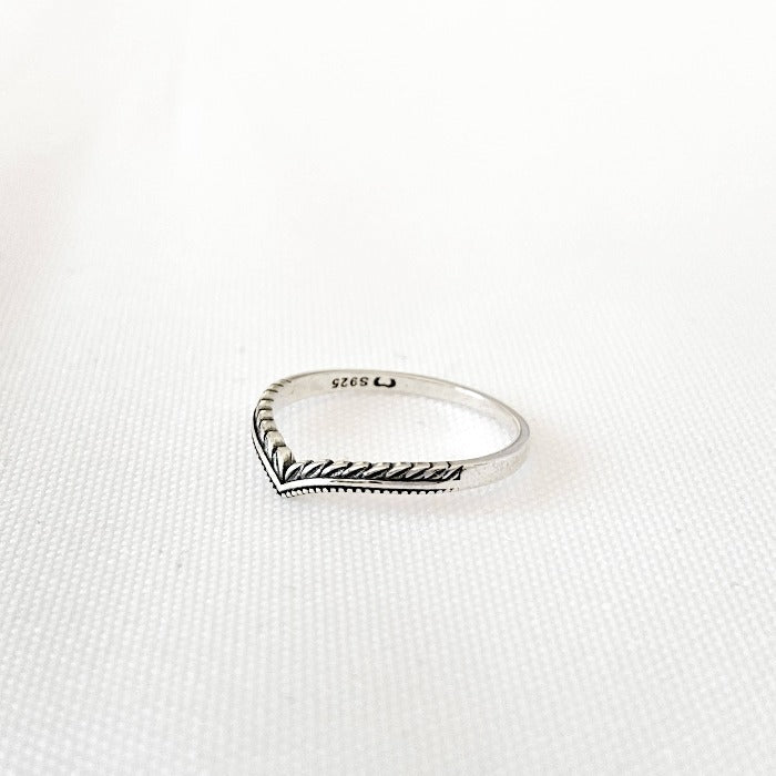 Bague en argent EDEN