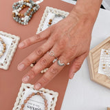 Bague en argent SOLEY