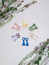 ÉTOILE FILANTE Boucles d'oreilles boho chic colorées