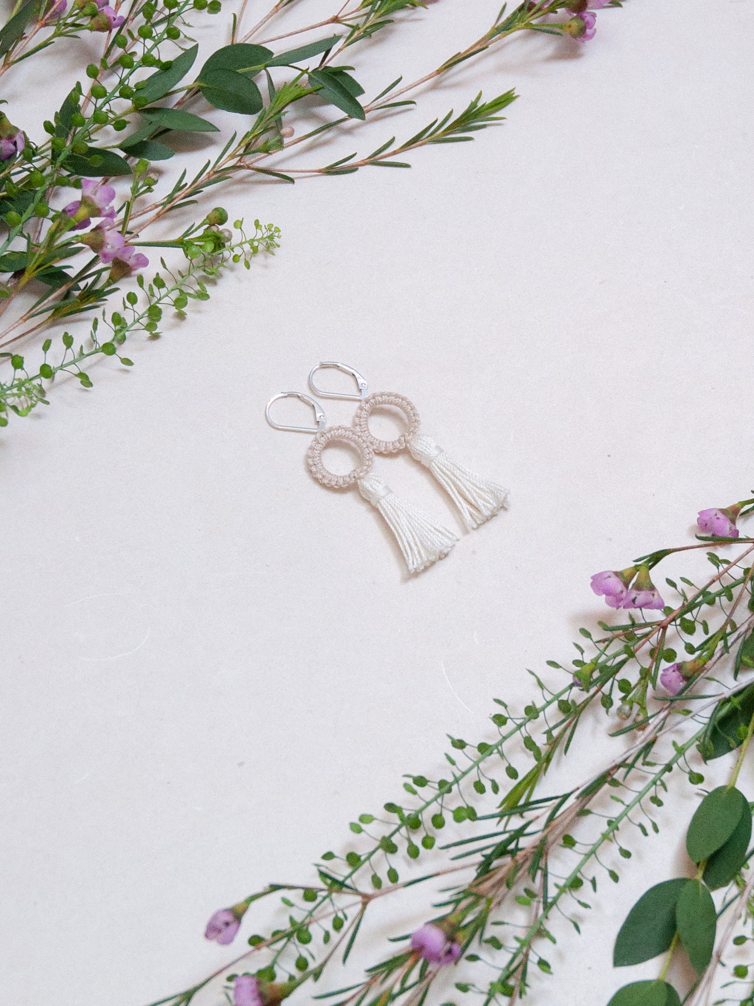 ÉTOILE FILANTE Boucles d'oreilles boho chic colorées