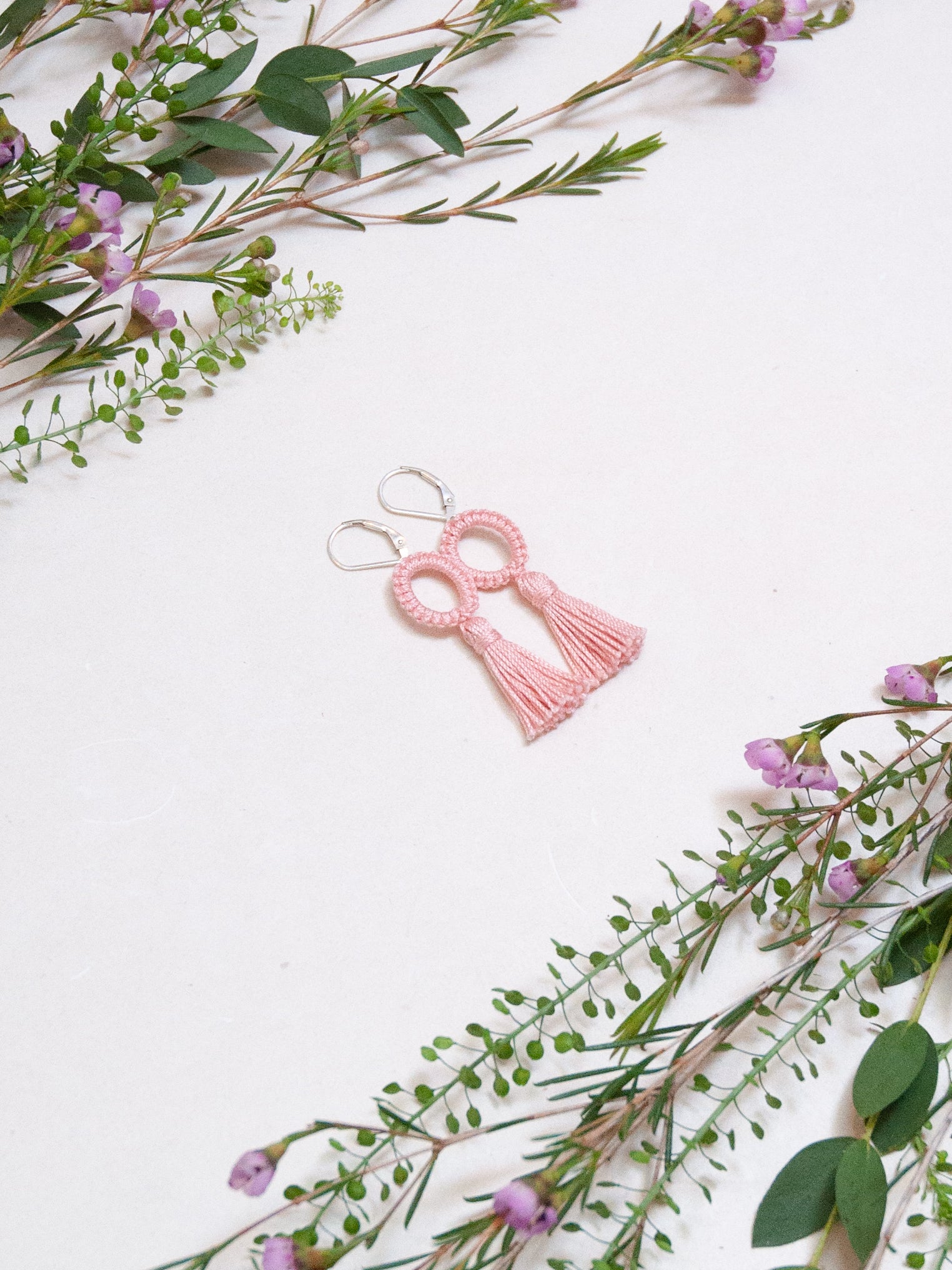 ÉTOILE FILANTE Boucles d'oreilles boho chic colorées