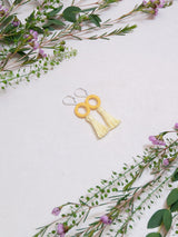 ÉTOILE FILANTE Boucles d'oreilles boho chic colorées