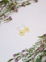 FLORAL Boucles d'oreilles boho chic colorées