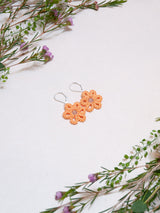 FLORAL Boucles d'oreilles boho chic colorées