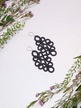 ATHENA Boucles d'oreilles boho chic colorées