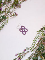 INFINI Boucles d'oreilles boho chic colorées