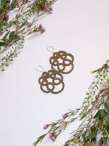 FIBONACCI Boucles d'oreilles boho chic colorées
