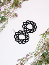 DAHLIA Boucles d'oreilles bohochic colorées