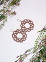 DAHLIA Boucles d'oreilles bohochic colorées