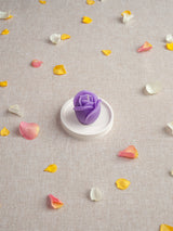PETITE ROSE Bougie naturelle en cire d'abeille moulée