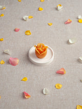 PETITE ROSE Bougie naturelle en cire d'abeille moulée