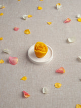 PETITE ROSE Bougie naturelle en cire d'abeille moulée