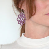 KOLAM Boucles d'oreilles boho chic colorées Maison Kunda