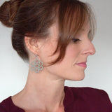 FLEUR DE VIE Boucles d'oreilles boho chic colorées Maison Kunda