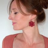 POÉSIE Boucles d'oreilles boho chic colorées Maison Kunda