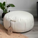 Coussin de méditation Zafu | Blanc ivoire