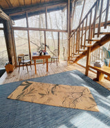 Tapis de yoga en liège Blossom