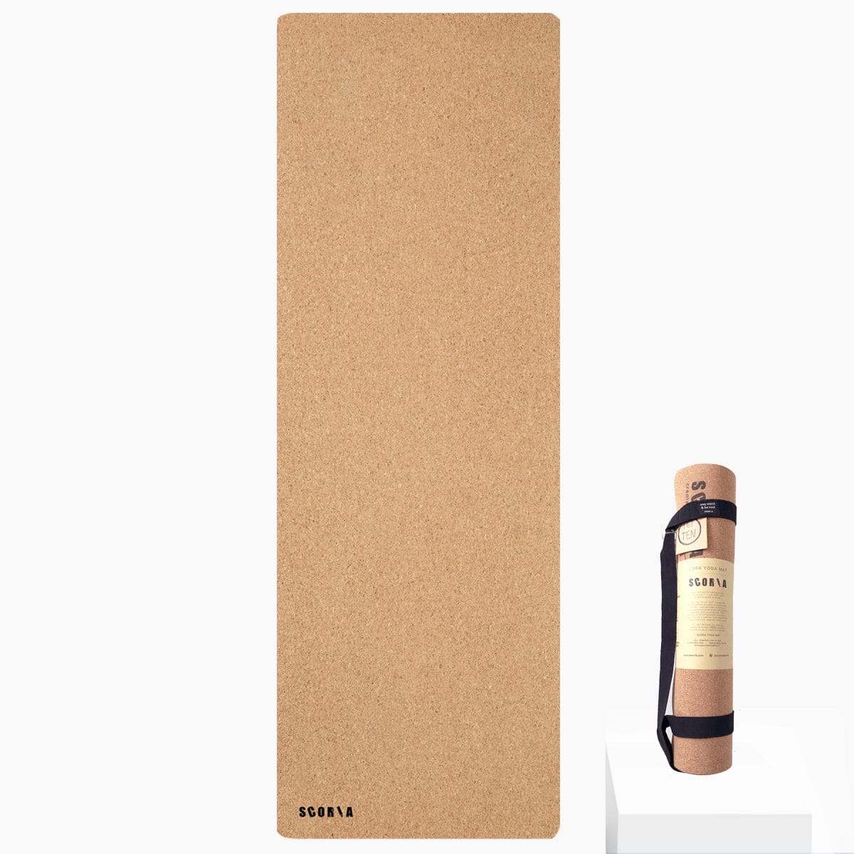 Tapis de yoga en liège Essentiel