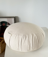 Coussin de méditation Zafu | Blanc ivoire