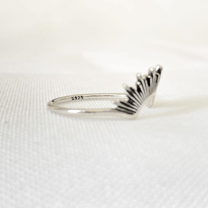Bague en argent SOLEY