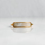 Bague CALYPSO | avec nacre naturelle