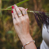 Bague CALYPSO | avec nacre naturelle