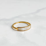 Bague CALYPSO | avec nacre naturelle