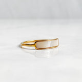 Bague CALYPSO | avec nacre naturelle