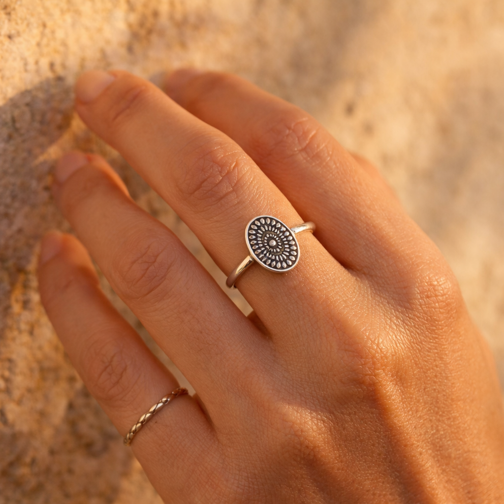 Bague en argent GYPSIE