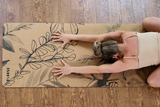 Tapis de yoga en liège Blossom