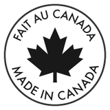 Logo certification Fait au Canada noir