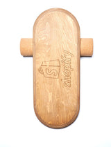 Planche CLASSIQUE Standard MTL Balance Board avec gravure laser personnalisée, fabrication artisanale québécoise