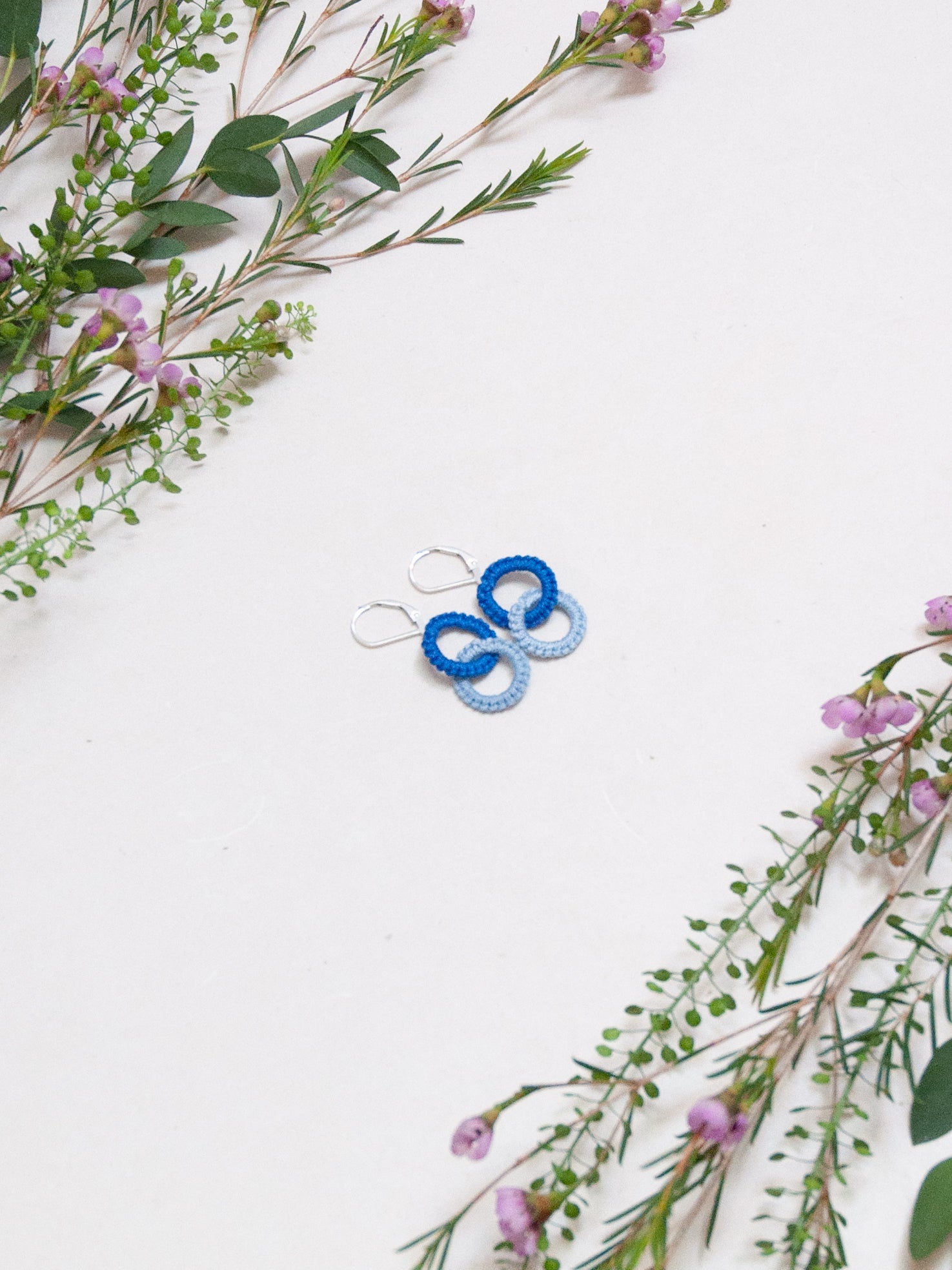 UNION Boucles d'oreilles boho chic colorées