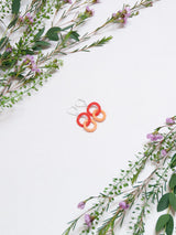 UNION Boucles d'oreilles boho chic colorées