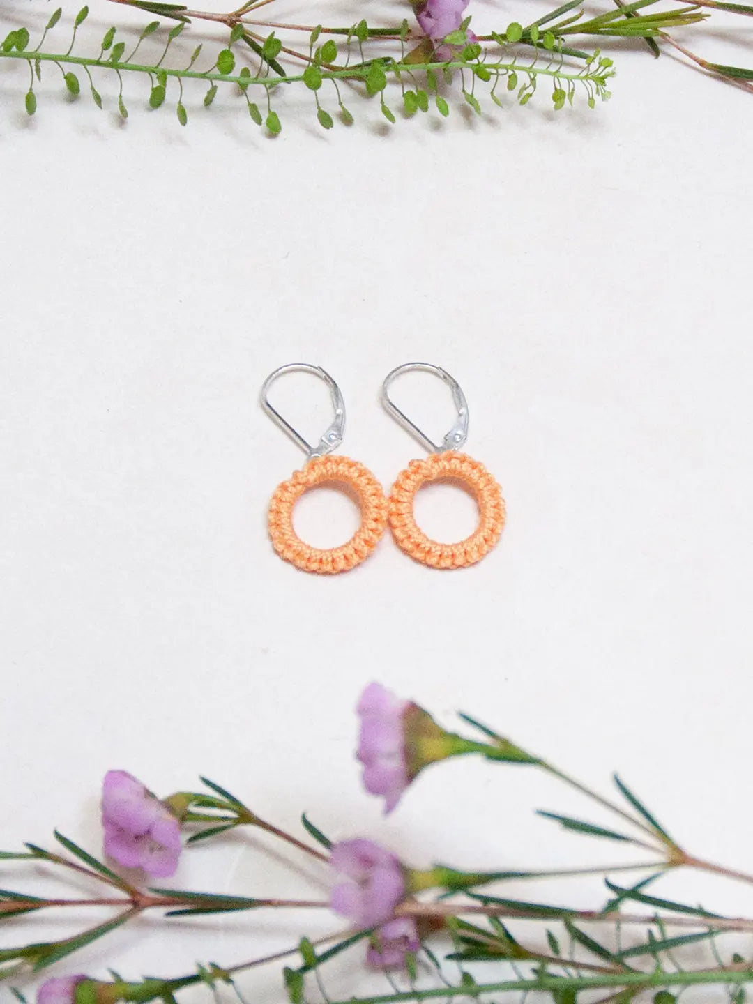 CELLULE Boucles d'oreilles boho chic colorées Maison Kunda