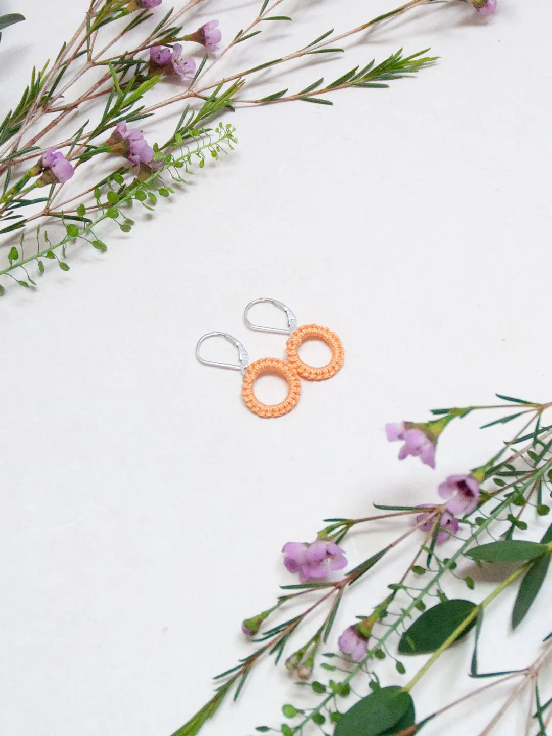 CELLULE Boucles d'oreilles boho chic colorées Maison Kunda