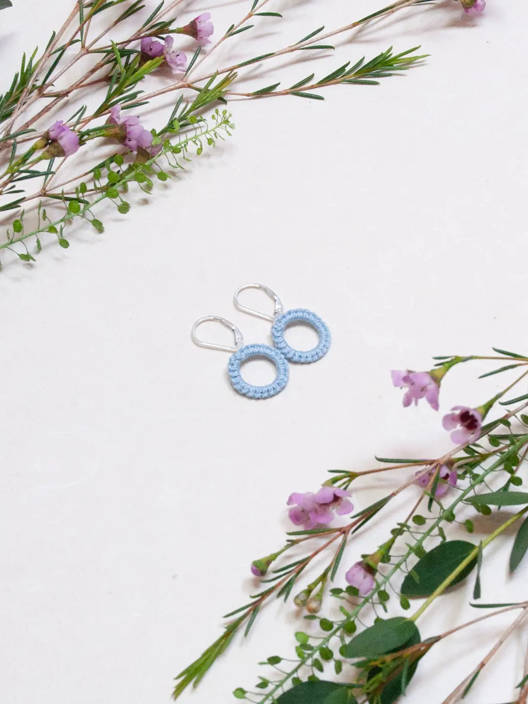 CELLULE Boucles d'oreilles boho chic colorées Maison Kunda