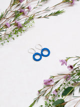 CELLULE Boucles d'oreilles boho chic colorées Maison Kunda