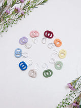 CELLULE Boucles d'oreilles boho chic colorées Maison Kunda