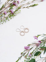 CELLULE Boucles d'oreilles boho chic colorées Maison Kunda