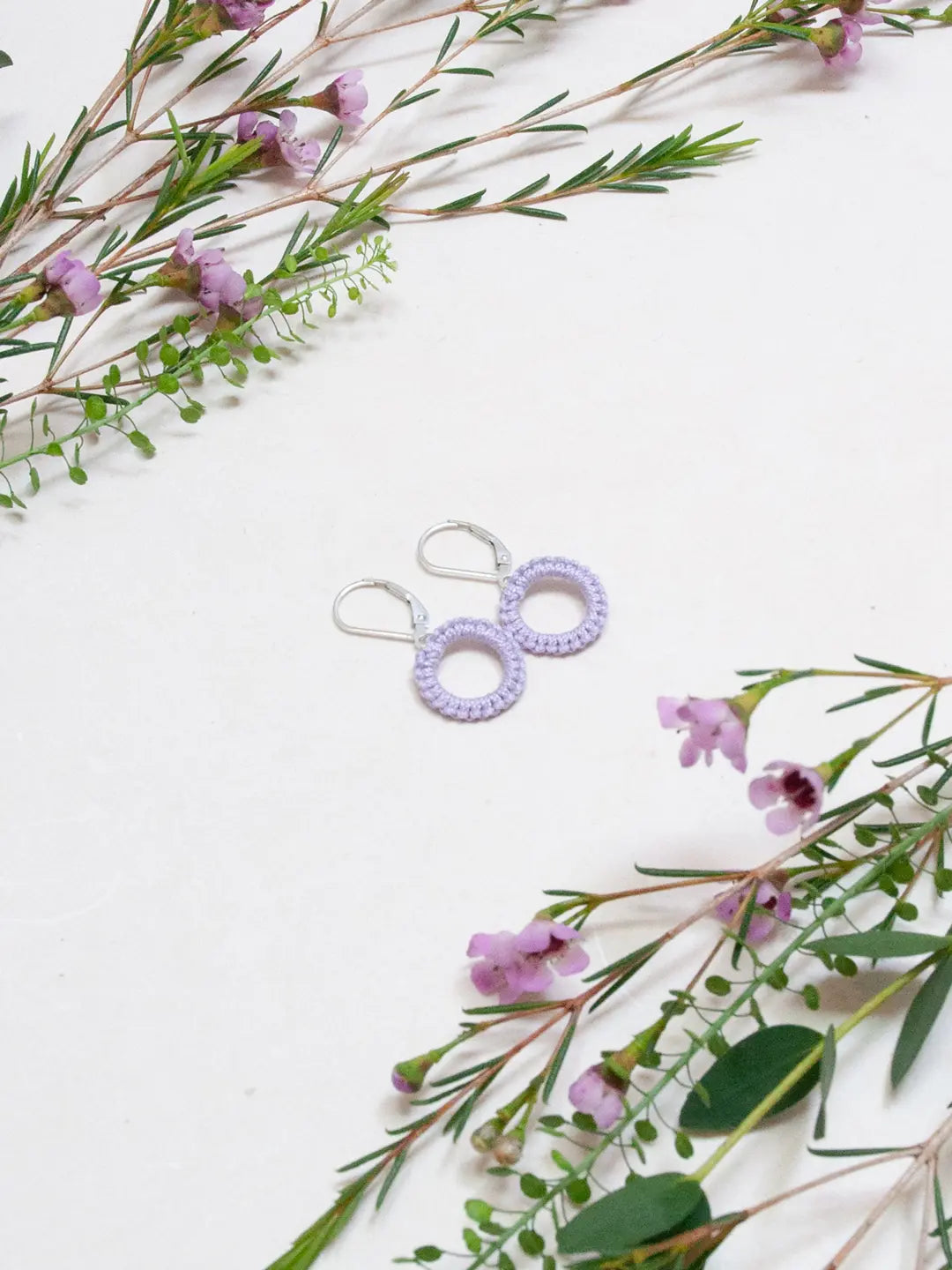 CELLULE Boucles d'oreilles boho chic colorées Maison Kunda
